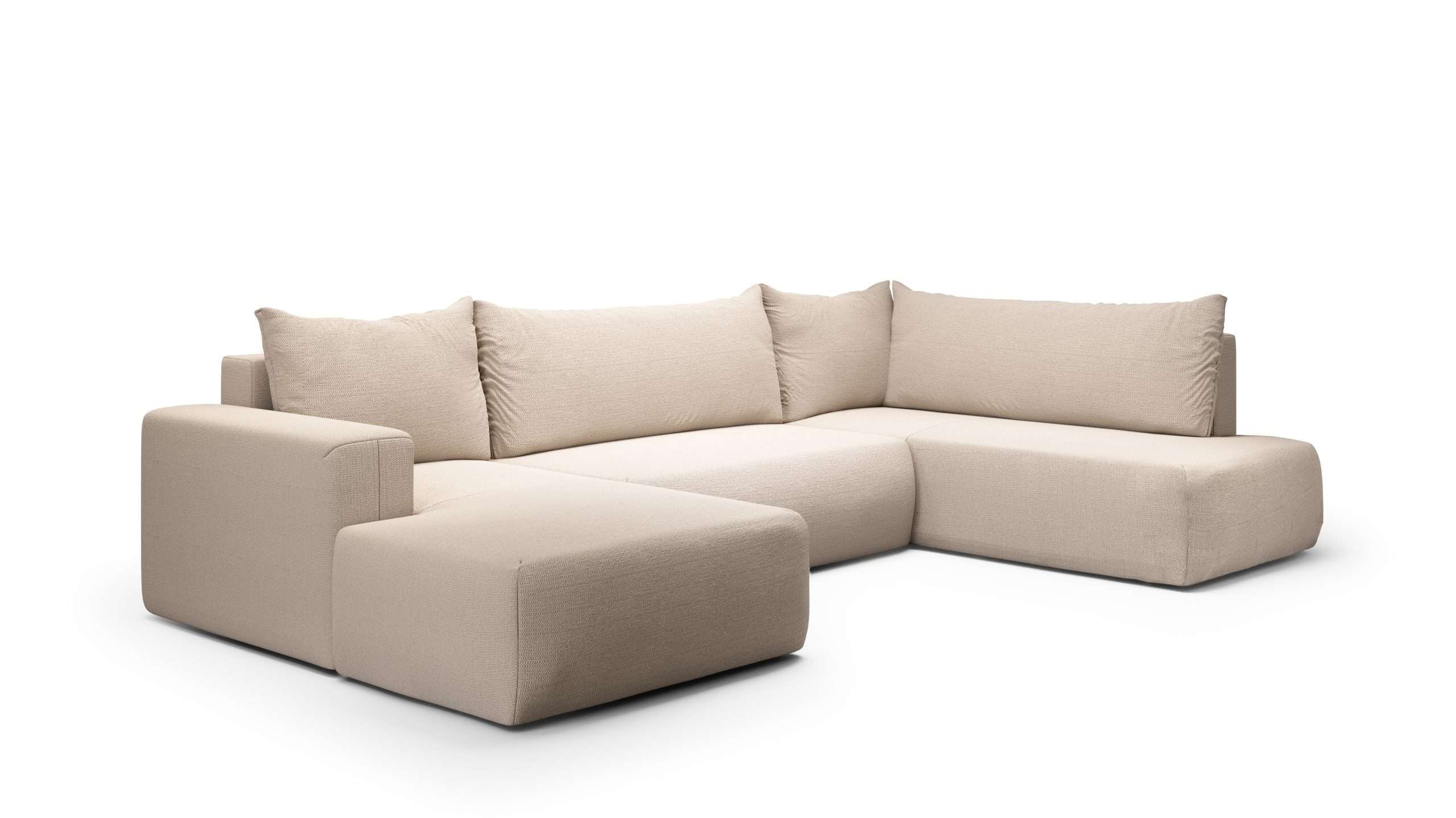 ARAGON 3 - W1 Canapé d'angle Serole XL Forme U – Image 1