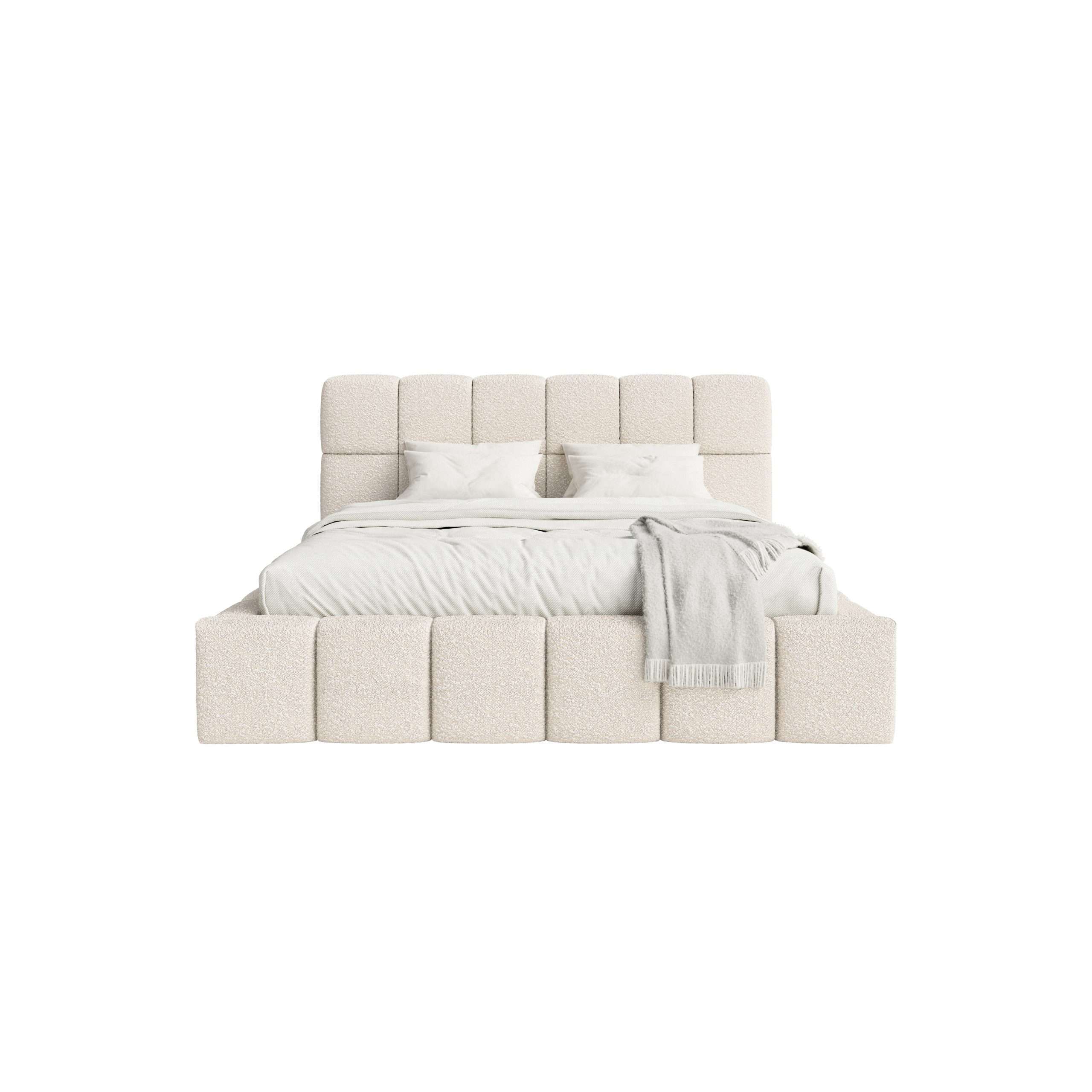 Legend 1 (Cream) - 1 Lit rembourré Lund – Image 1