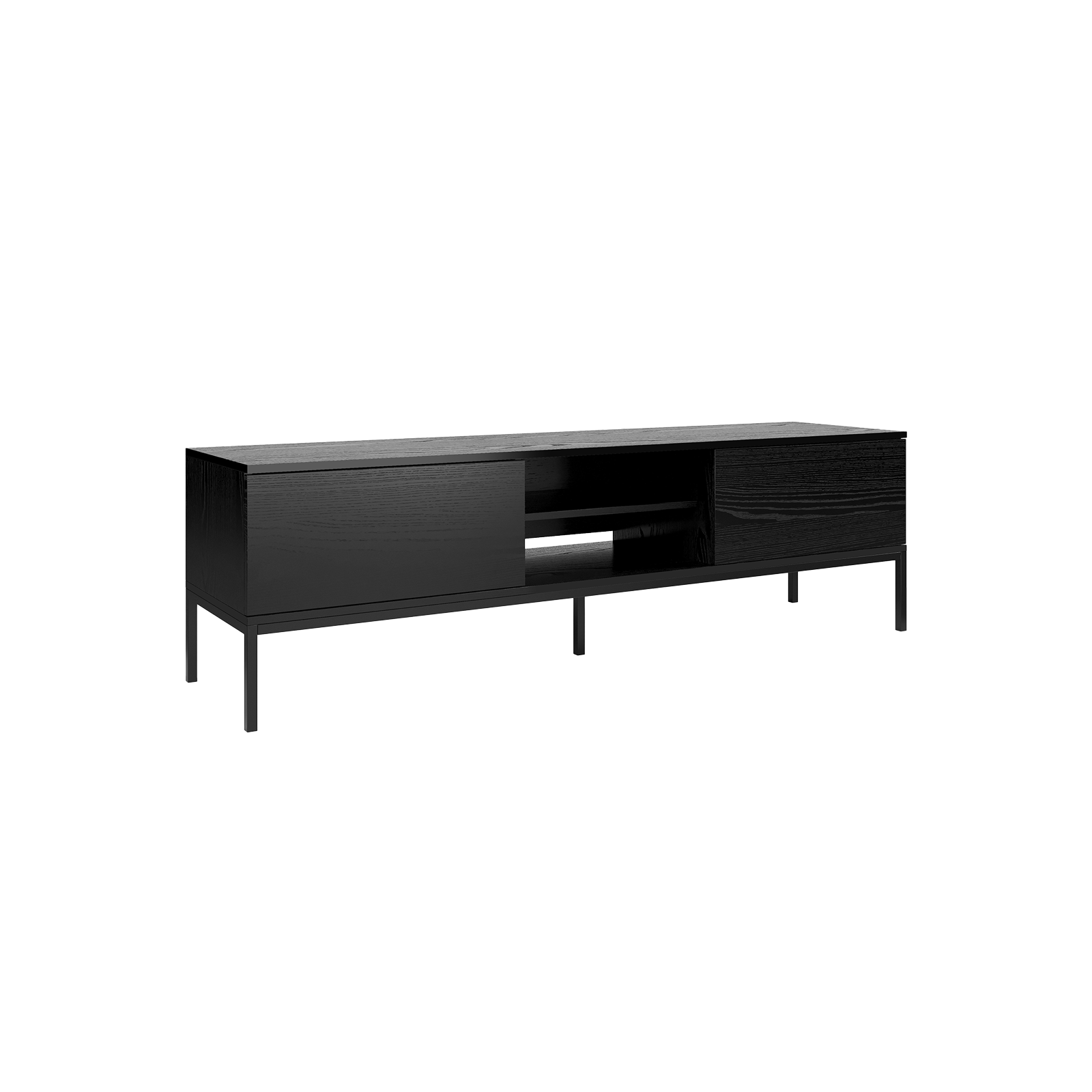 8720681583051_Czarne_Drewno_1 Meuble TV Lappi – Image 1