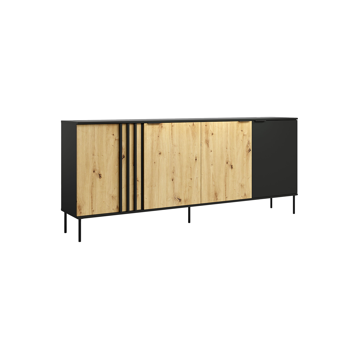 8720681579436_schwarz_1 Commode Dakka – Image 1