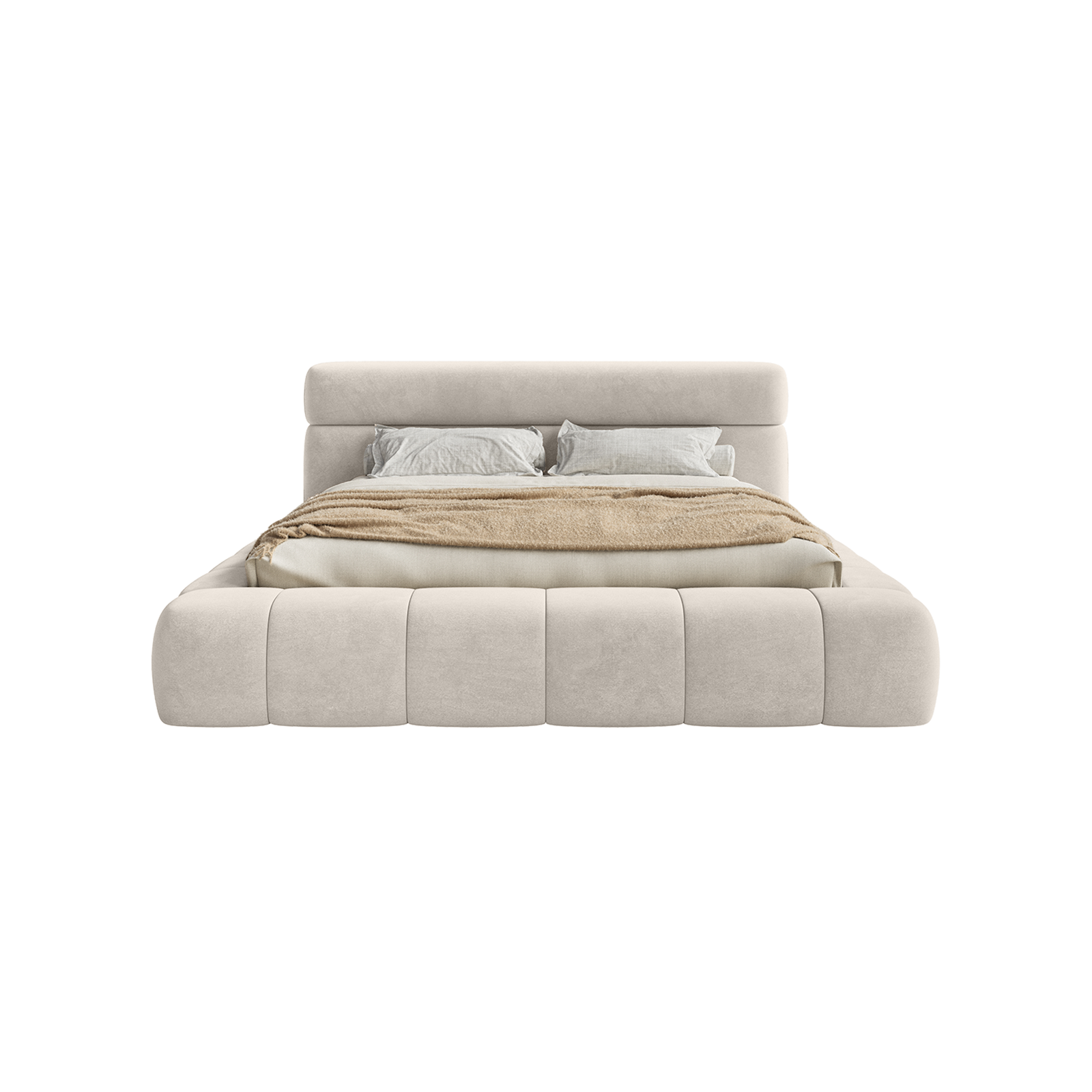 8720681559155_VELLUTO_1_Cream_WP Lit rembourré Nuuk – Image 1
