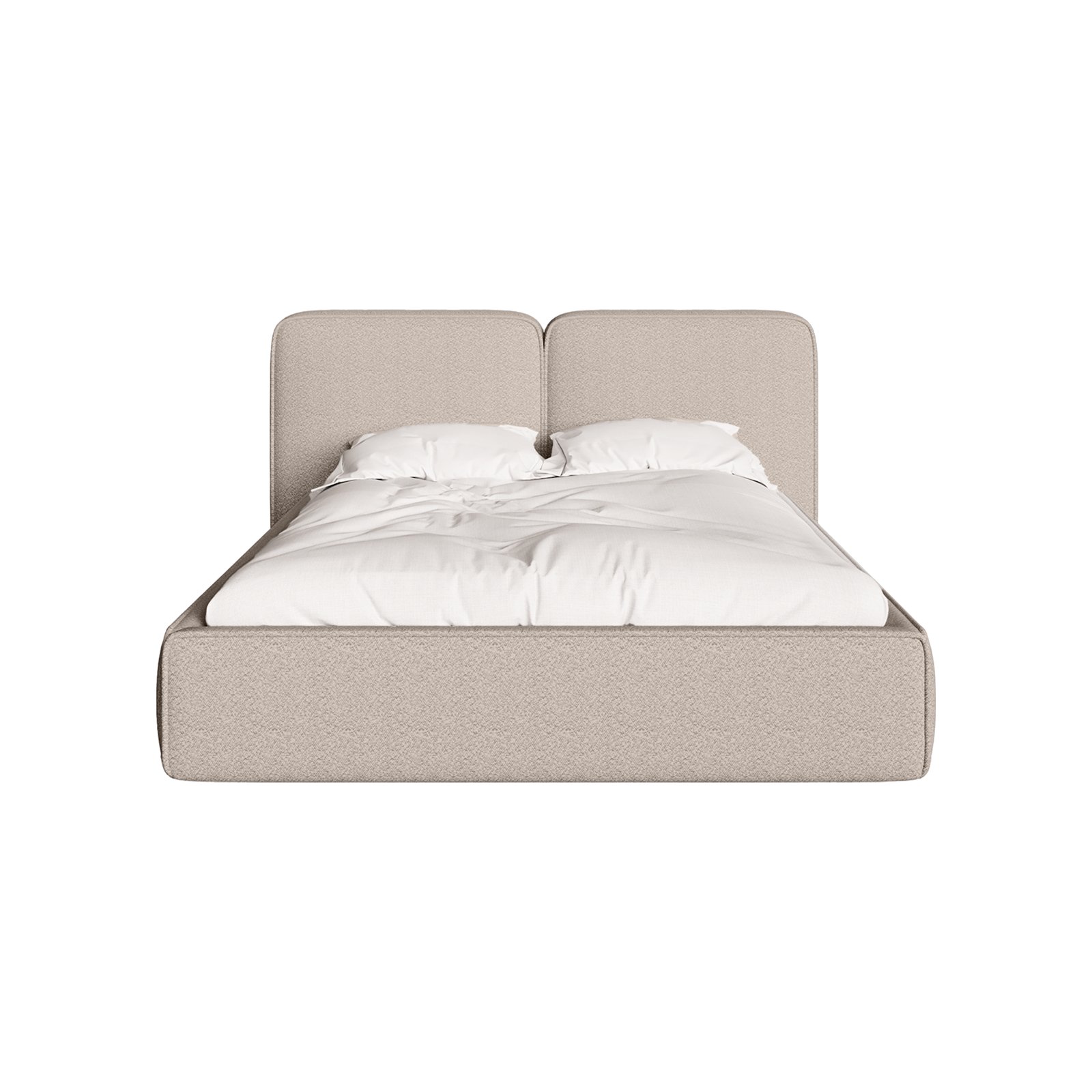 8720681555928_Loop_3_Beige_WP Lit rembourré Lauga – Image 1